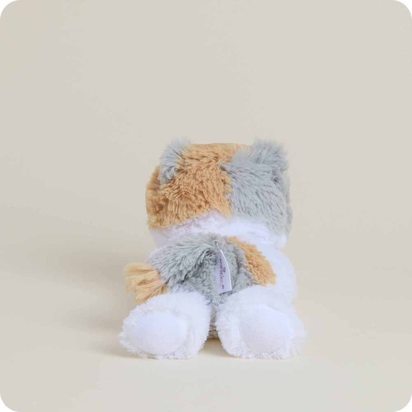 Warmies Cat Microwavable French Lavender Scented Plush Calico Cat NEW WITH TAGS - Picture 5 of 13
